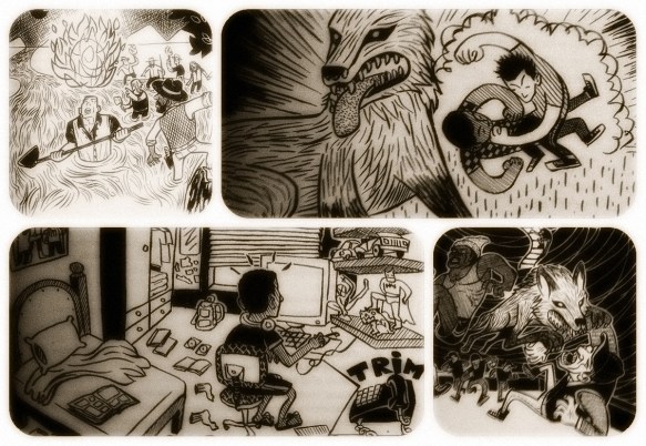 As Ilustrações de Thiago Cruz