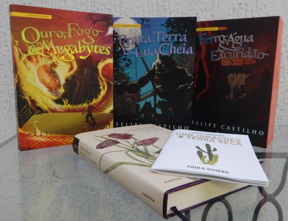 Prêmios que ganhei em um dos sorteios e no desfile - sim, foram muitos! <3