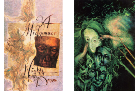 Capas de Sandman 19 & 20 – Arte de Dave McKean.