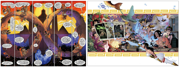 Mais um exemplo do belo design da história e a capa da Edição Definitiva Nacional